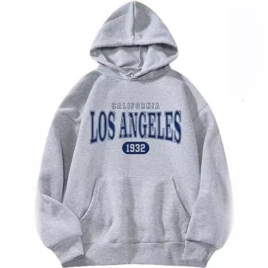 Free Shipping Designer Hoodie 2025 Fashion Brand Casual Sports Letter Printed Hoodie With Off Shoulder Sleeves, Suitable For Women's Autumn And W