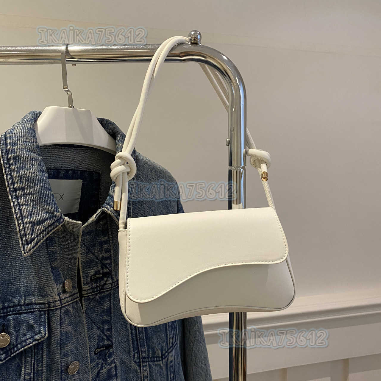 2025 Summer New Simple Commuting Fashion Casual Solid Color Single Shoulder Crossbody Handbag Underarm Bag for Women H250806