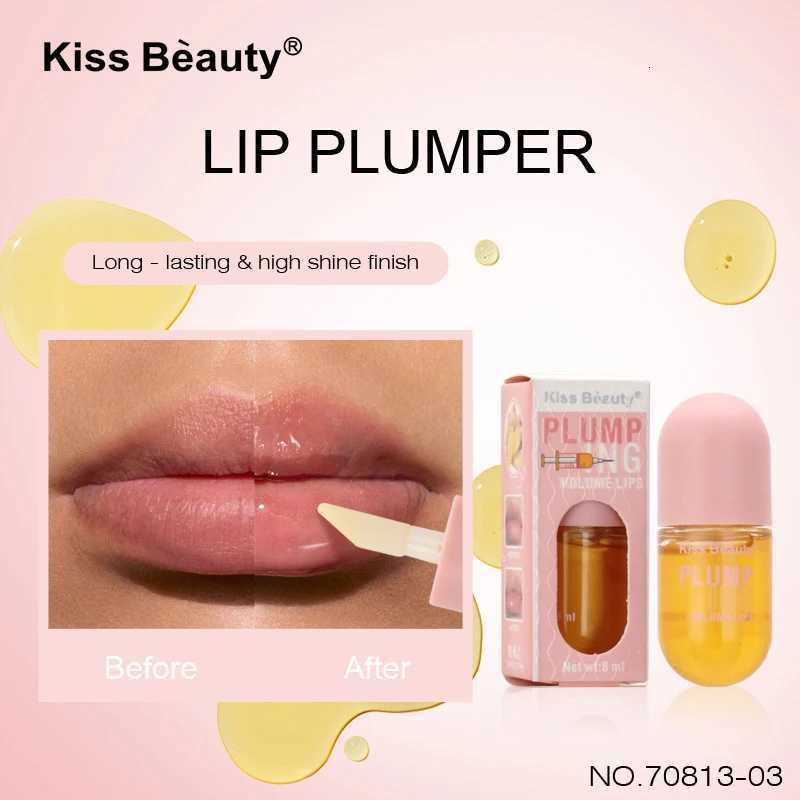 Long Lasting Lip Plumper Oil Instant Volumising Enhancer Lip Serum Collagen Lips Volume Lipgloss Sexy Cosmetic Volume IncreasesXJ250807