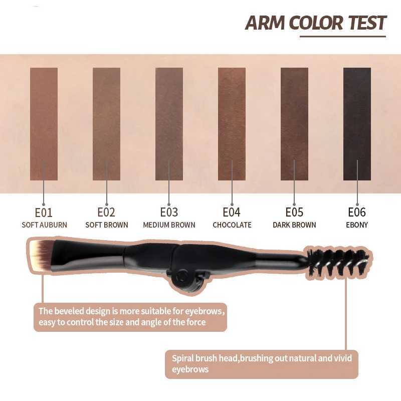 imagiC Professional Eyebrow Gel 6 Colors Eyebrow Enhancer Brow Enhancers Tint Makeup Eyebrow Brown With Brow Brush Tools W250807