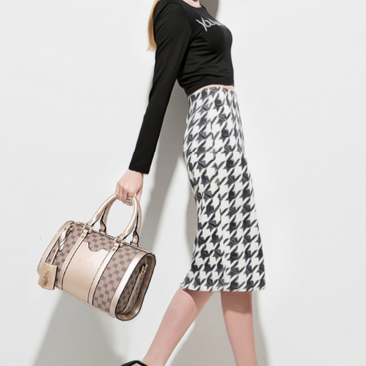 Free Shipping Designer Luxury Women's Boston Bag New Fashion Korean Version Two-piece Set Mother-daughter Bag Single Shoulder Crossbody Bag Walle