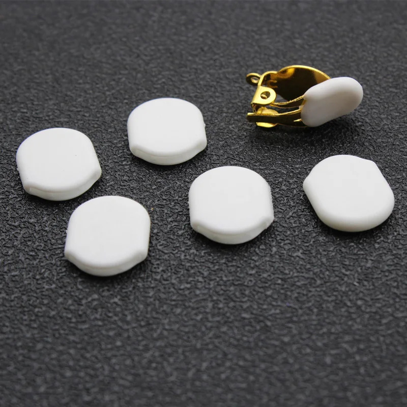 Earrings Screw Backs AntiPain Ear Clip Rubber Silicone Earring Back Stoppers for Stud Plug Blocked Caps DIY Making 250804