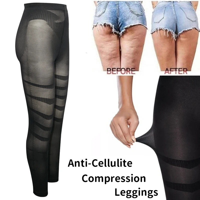 High Waist Shapewear Compression Leggings Leg Slimming Body Shaper Tummy Control Tights PAnties Thigh Slimmer 250805