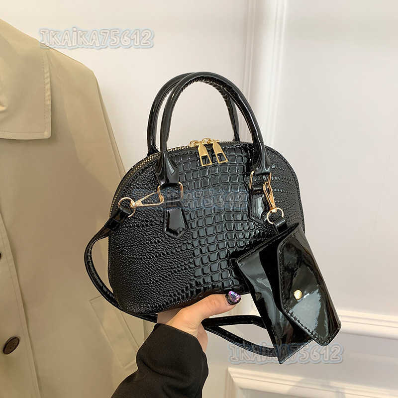 Trendy Fashion Bag 2024 Spring New Versatile Style Single Shoulder Crossbody Bag Shell Bag for Women H250806