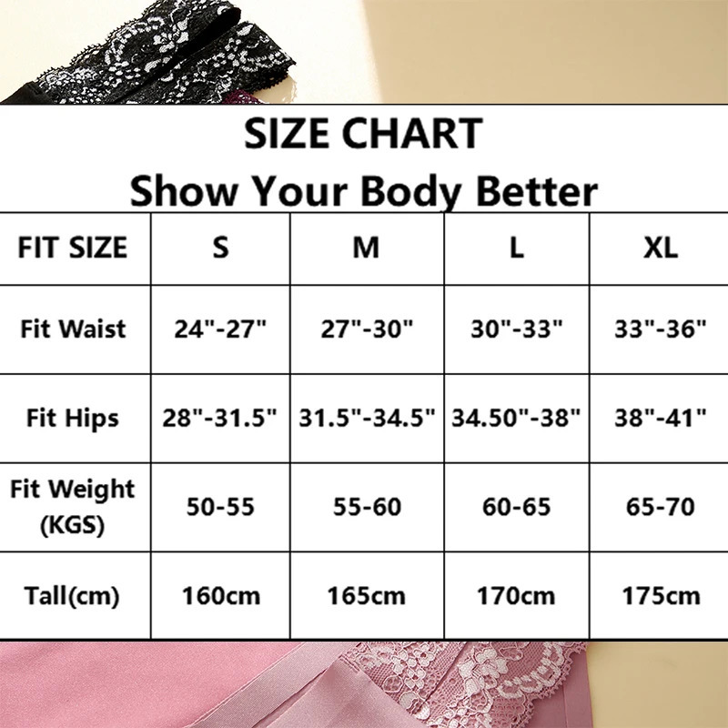 3PCS Sexy Women Seamless Panties Lace Waist Band aist Briefs Traceless Female Underwear Solid Color Breathable Soft Lingerie 250807