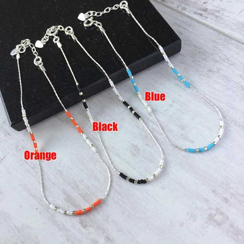 Bohemian Boho Turquoises Beads Stone Anklets For Women Vintage Handmade Color Beads Anklet On Leg Beach Ocean Jewelry Y250805