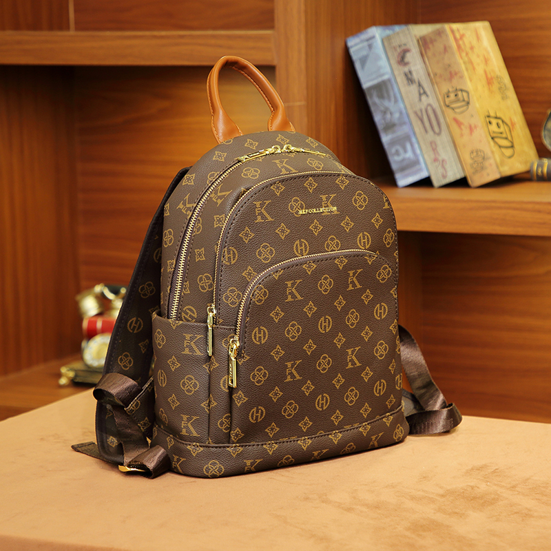 MKF designer bag free shipping Light luxury high-quality backpack fashionable Large capacity classic versatile vintage handbag for women