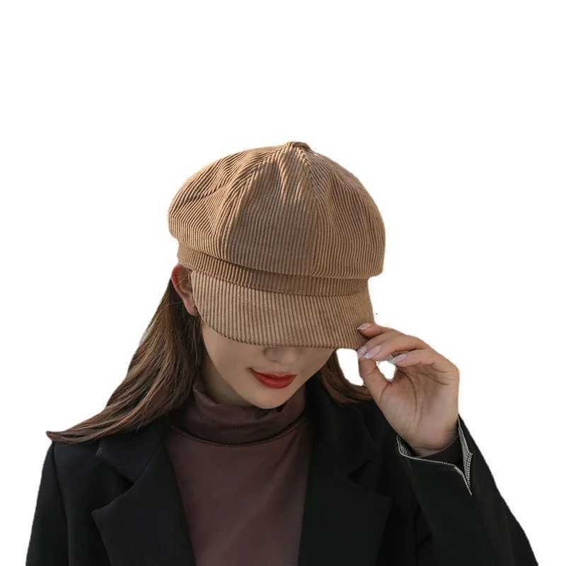 Hats for women retro Korean version of the British octagonal hat seasonal literary leisure beret c S61 XJ250807