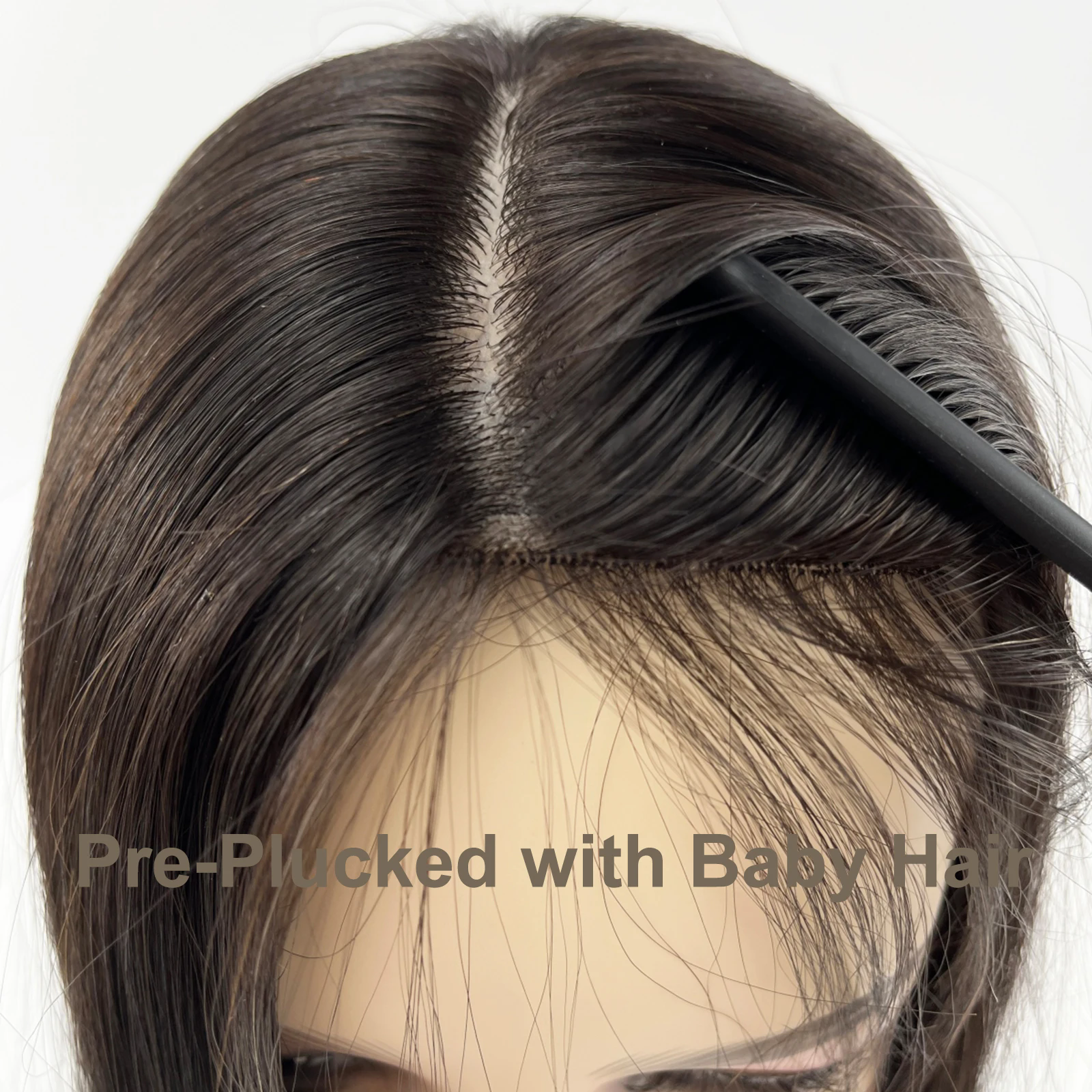 14inch Highlight Brown lace Wig Silk Straight High Quality Virgin Human Hair natural full lace front Same Hair Length Bob Wig