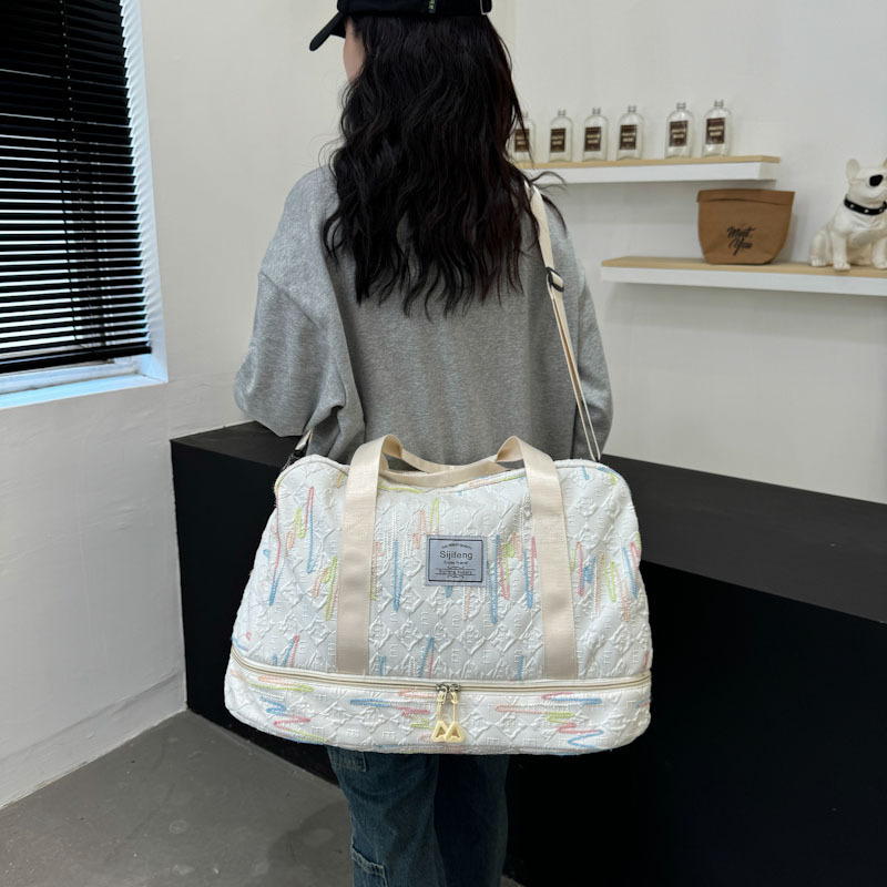 New High-Value Women's Handbag Large Capacity Travel Storage Multifunctional Sports Gym Bag