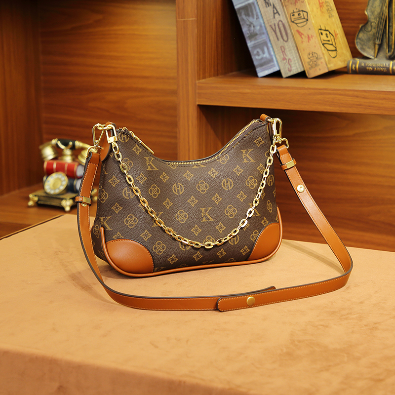 MKF designer bag free shipping Light luxury high-quality retro vintage floral shoulder bag new printed minimalist womens crossbody bag