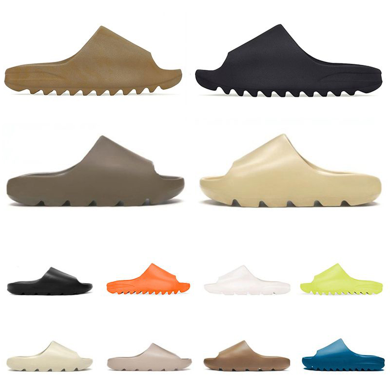 Designer Slippers Men Women Sandals Slide Salt Vermillion Mineral Blue Onyx Pure Slipper Shoes Ochre Bone Resin Clog Desert Ararat Luxury Slides