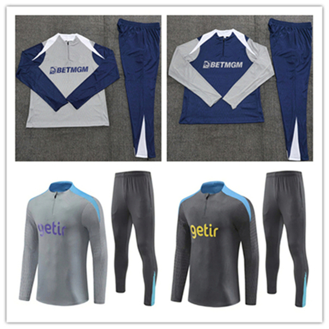 2025 2026 spures tracksuits football training suit 25 26 spures tracksuit soccer jogging kit chandal futbol survetement foot sets men kids