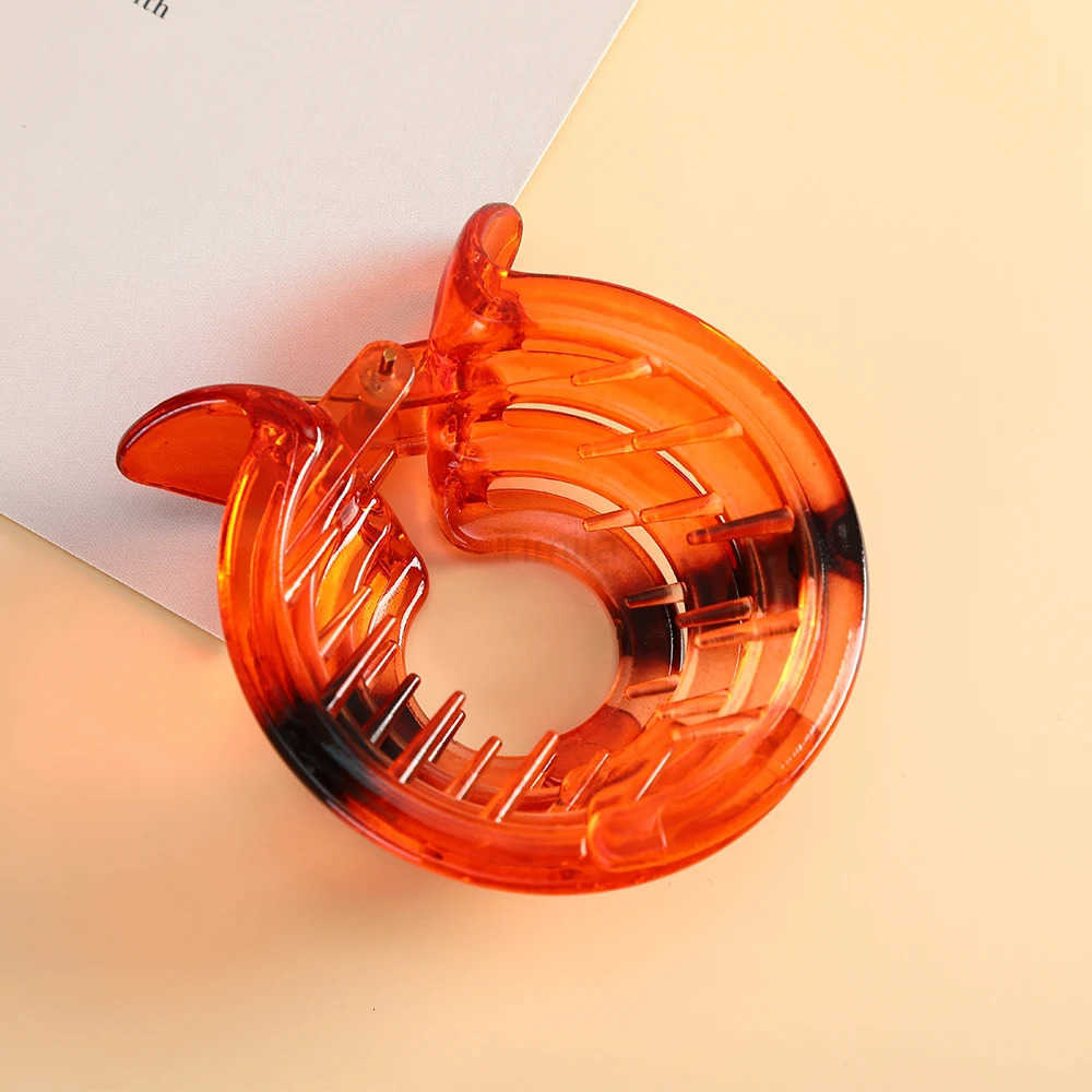 Korean Hair Claw For Women Hairpins Ponytail Holder Hairgrips Ball Head Bun Expanding Hair Clip Combs Hair Accessories Headdress U250807