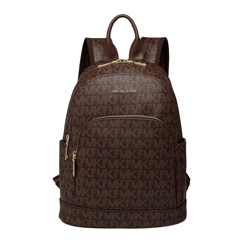 MKF designer bag free shipping Light luxury high-quality backpack fashionable Large capacity casual versatile vintage handbag for women