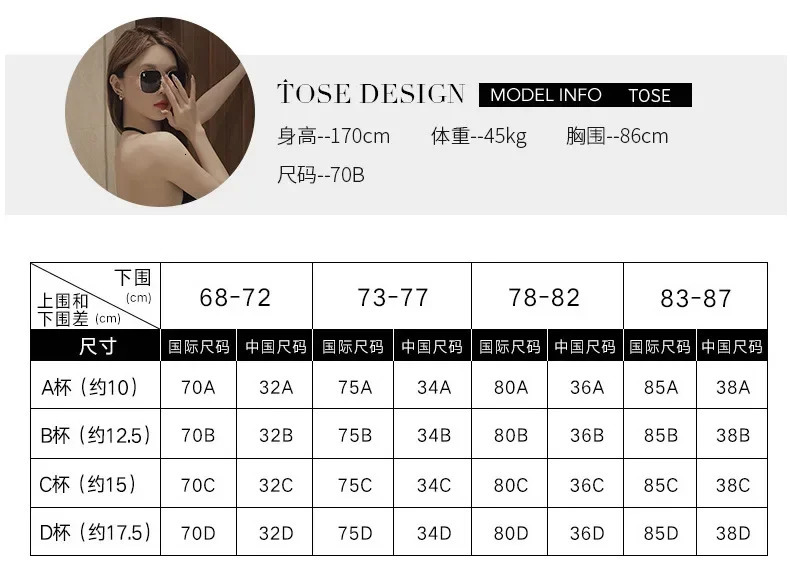 Sexy Ushaped Back Lingerie Female Inner Wear Summer Thin Without Trace Backless Triangle Cup Polymerization Bra 250807