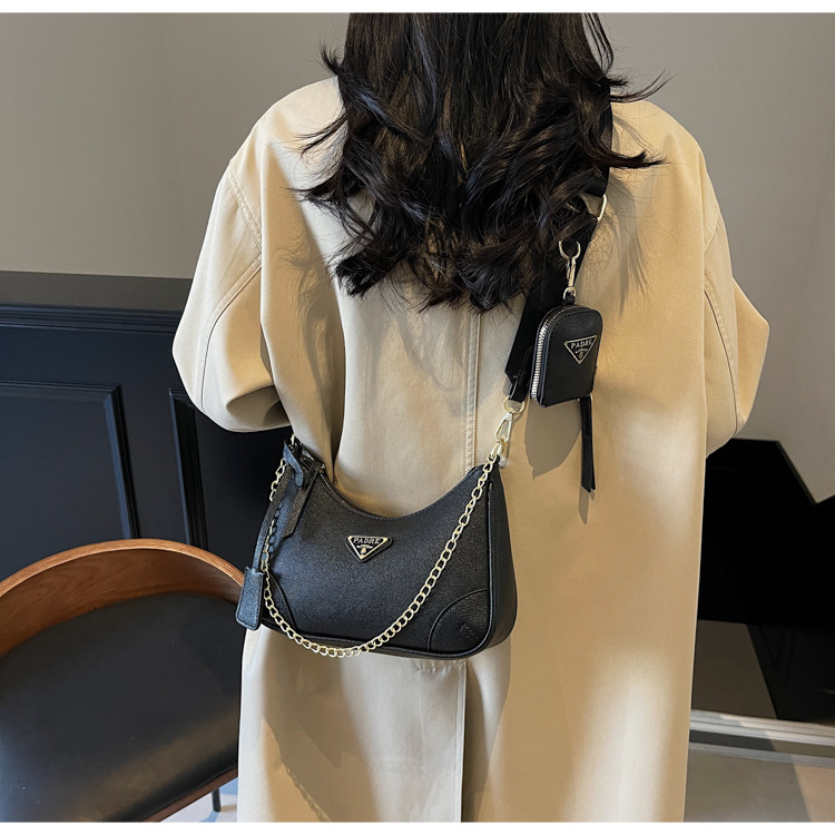High - quality stylish versatile single - shoulder hand - held handbag for women 2025 style for summer retro and suitable for commuting cross - body bag