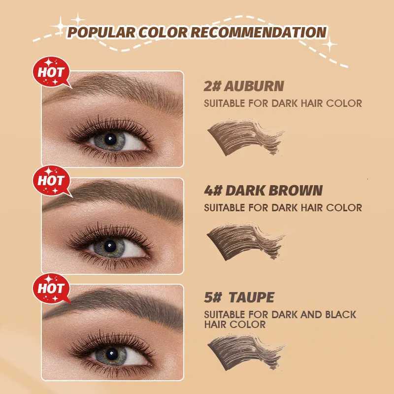 100% Authentic Product IMAGIC 6colors Durable Waterproof Eyebrow Dyeing Cream Eyebrow Shadow Makeup Beauty Tool Eyebrow Gel Enhancer Eyebrows W250807