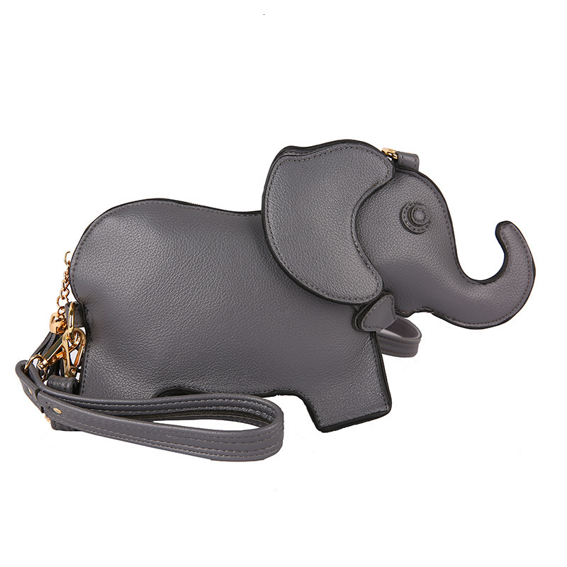 Free shipping designer Niche Design Bag for Women 22 New Cute Creative Little Elephant Shoulder Bag Crossbody Bag Ins Super Popular Small Square Bag