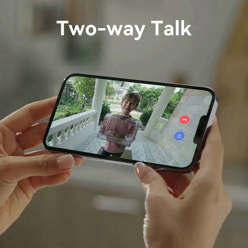 IMILAB Smart Home Video Doorbell Camera Wifi K Security Protection Human Detection Local Storag Instant Alert Mah