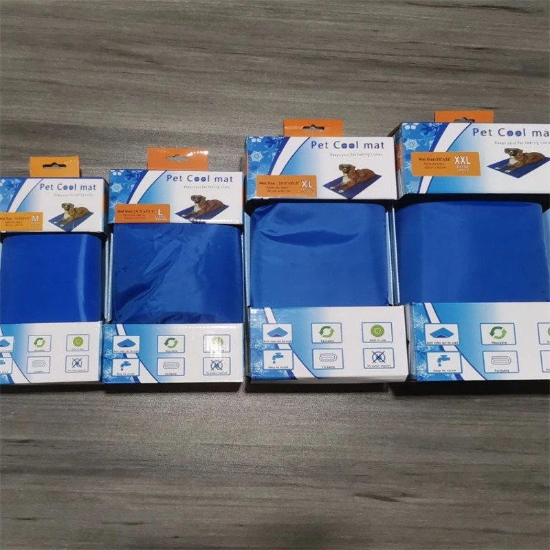 Dog Cooling Mat Summer Pet Cold Bed Extra Large For Small Big Dogs Pet Accessories Cat Durable Blanket Sofa Cat Ice Pad Blanket 250804