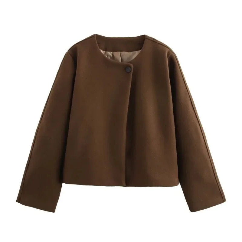 Jackets for Women Thick Autumn Winter Woolen Short-length 250806