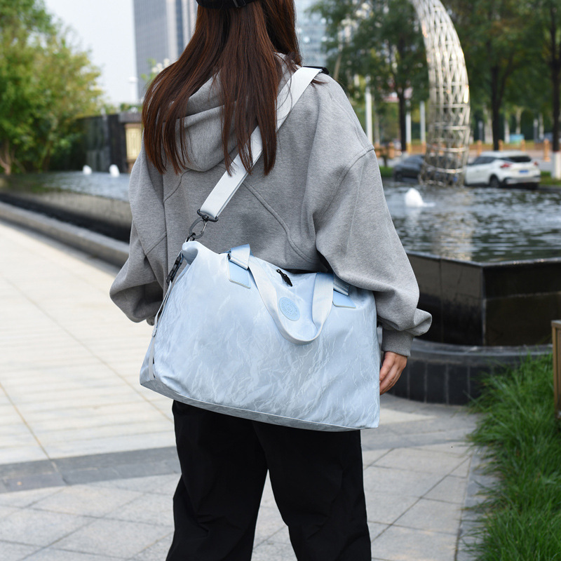 New Fitness Korean Version Fashion Simple Travel Storage Handbag Large Capacity Outdoor Sports Yoga Swimming Bag