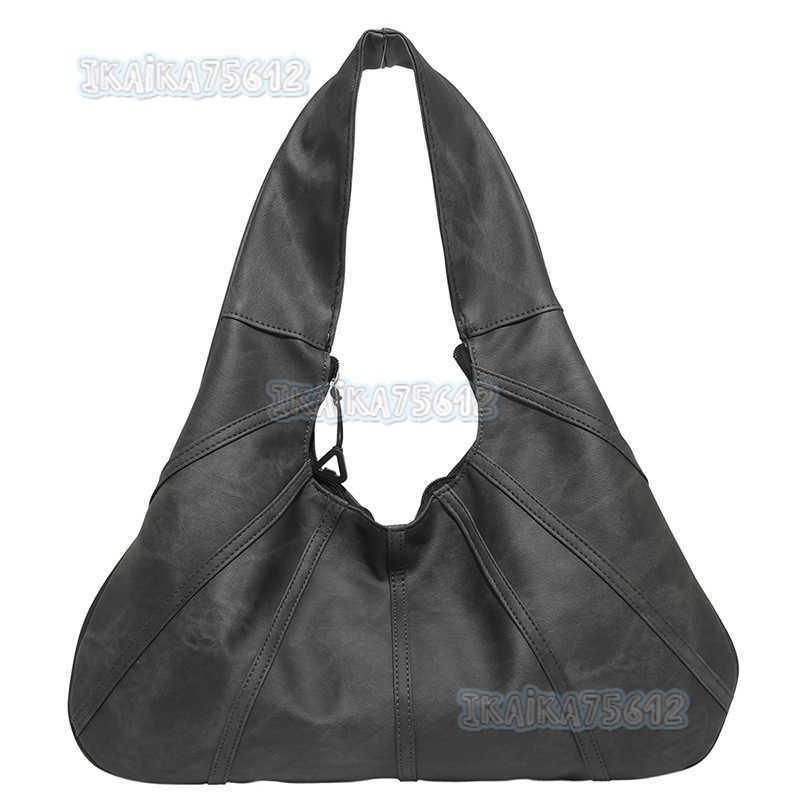 2025 Summer New Fashion Solid Color Casual Stylish Simple Commuter Large Capacity Shoulder Bag Tote Bag Underarm Bag H250806