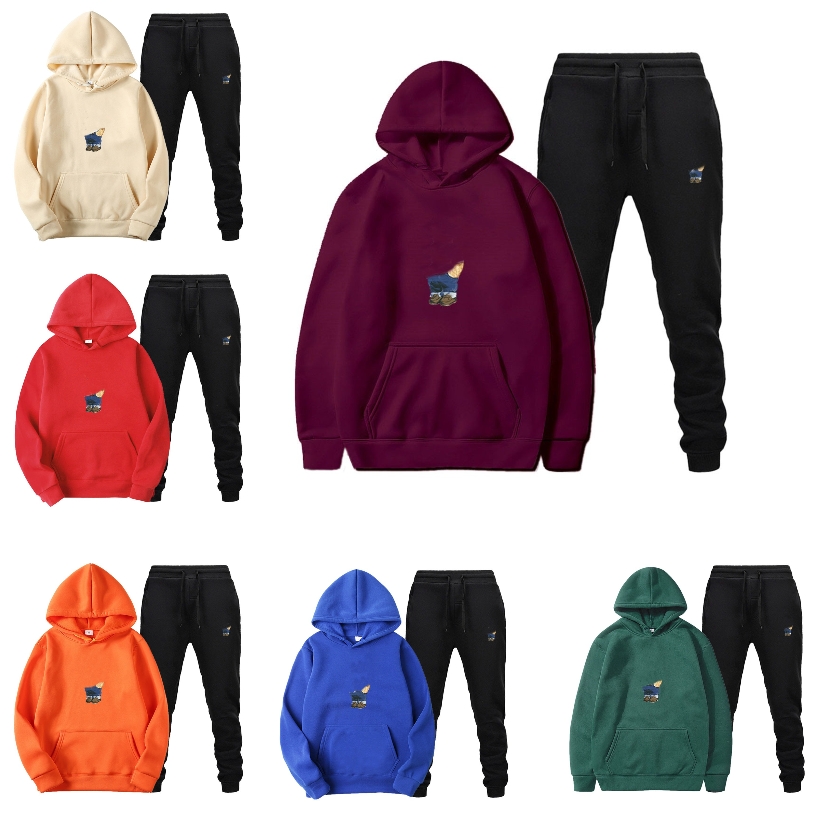 Men's Tracksuits Designer Print Nen's And Women's Hoodie Sweatpants 2-piece Suit Casual Street Wear Fashion Luxury Hooded Sweatshirt Set