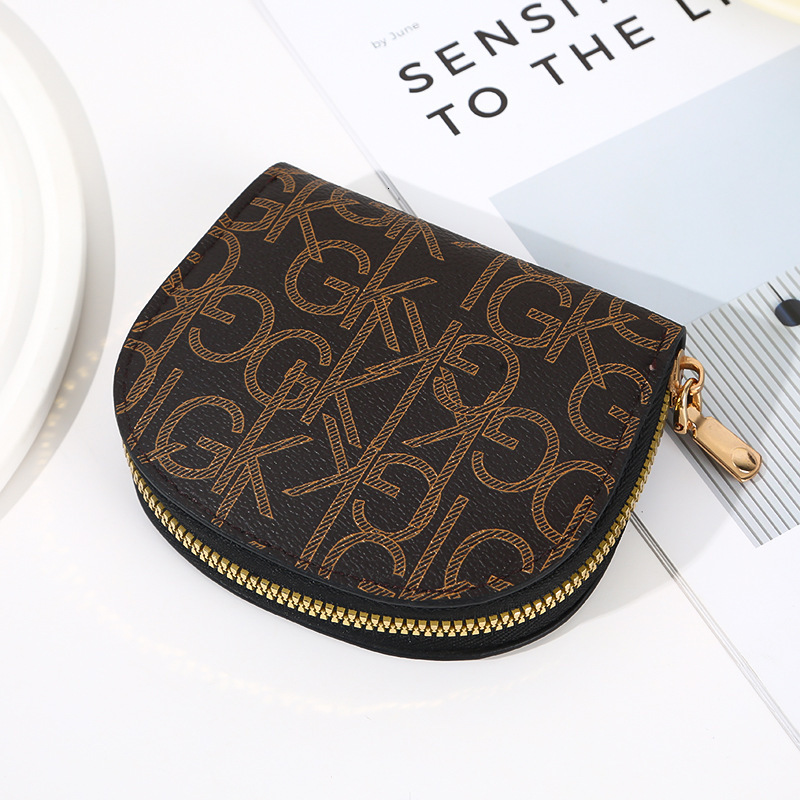 Designer 2025 New European And American Women Printed Wallet Fashionable Multi-purpose Multi-card Slot Card Holder Card Box Multi-functional Zipper Co