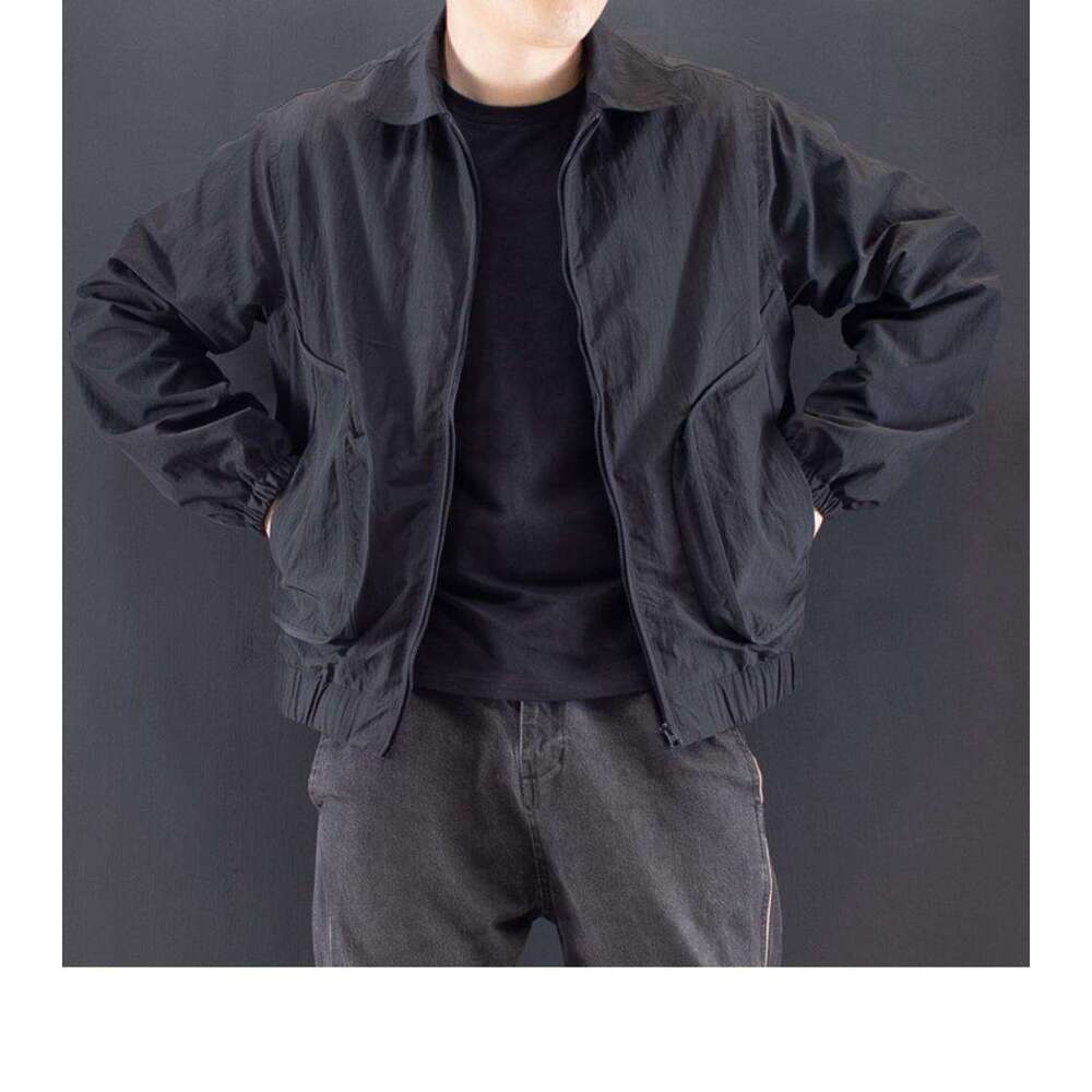 Purchase By Size Chart 2024 Spring And Autumn New Coat Brand Workwear Casual Jacket Trendy Versatile Men's Wear