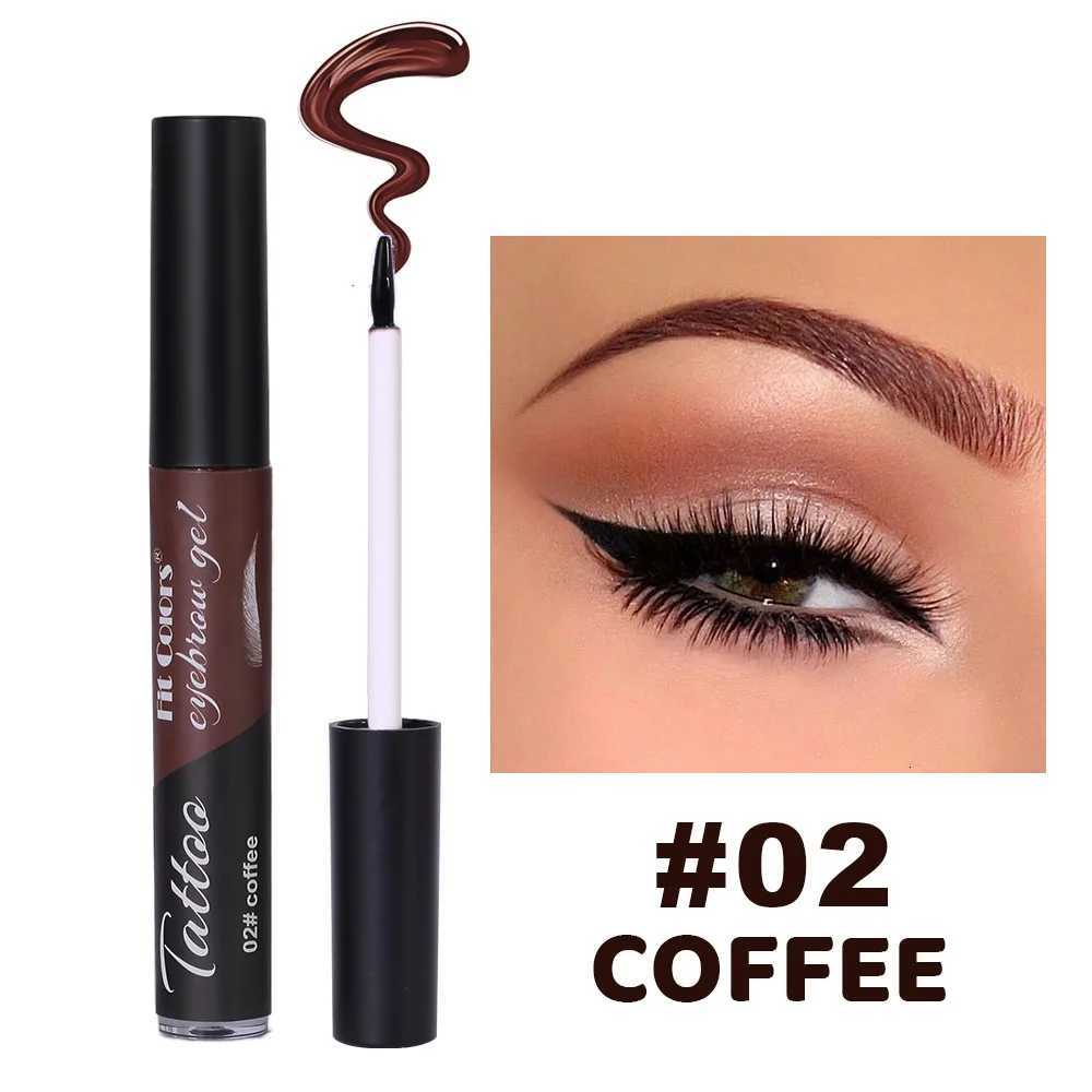 4-Color Tear Off Eyebrow Dye Long-Lasting Waterproof and Smudge-Free 3D Eyebrow Dye Adhesive W250807
