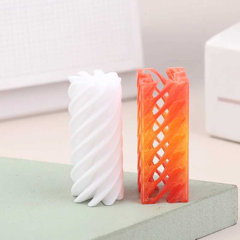 3D Printed Spiral Cone Toy Fidget Toy Impossible Pyramid Passthrough Sculpture Mini Vortex Thread Illusion For Kids And Adults Z250807