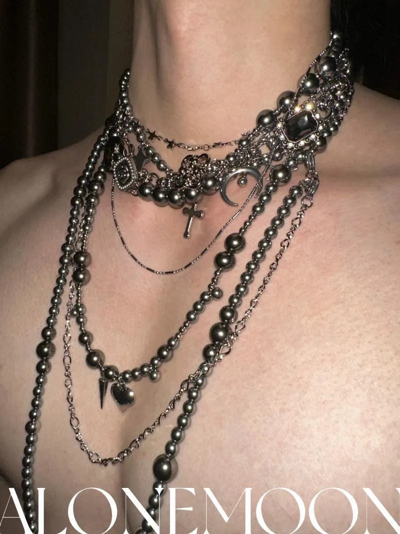 Original Heavy Industry Steel Body Chain Jeans Body Clothing Accessories Necklace Same Style for Men and Women 250806