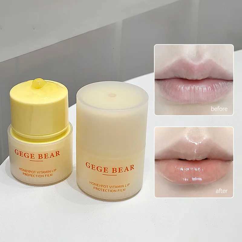 Gegebear Honey Pot Vitamin Lip Balm Hydrating and Nourishing Formula for Soft Plump Lips in Autumn and WinterXJ250807