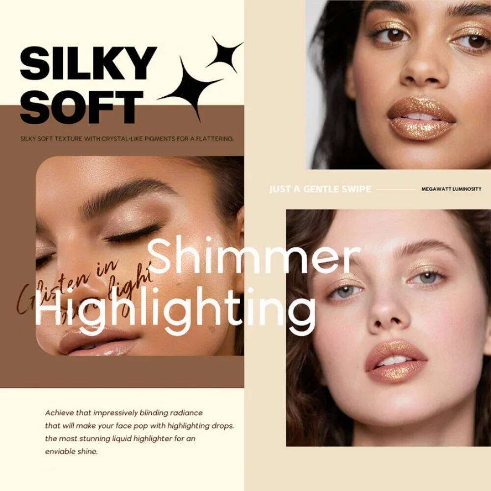 Shimmer Metallic Lipstick Set Waterproof Glitter Dia High Pigment Shiny Sparkling Pearl Lip Gloss Cosmetics X250807