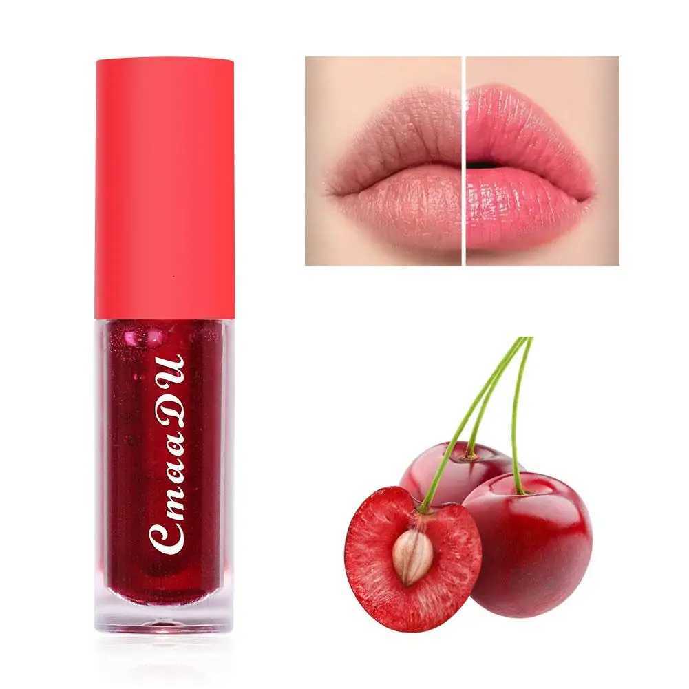 Fruit Flavored Discolored Lip Balm Jelly Magic Color Changing Lipstick Girl Moisturizing Nourishing Lasting Lip Gloss Glaze CareXJ250807