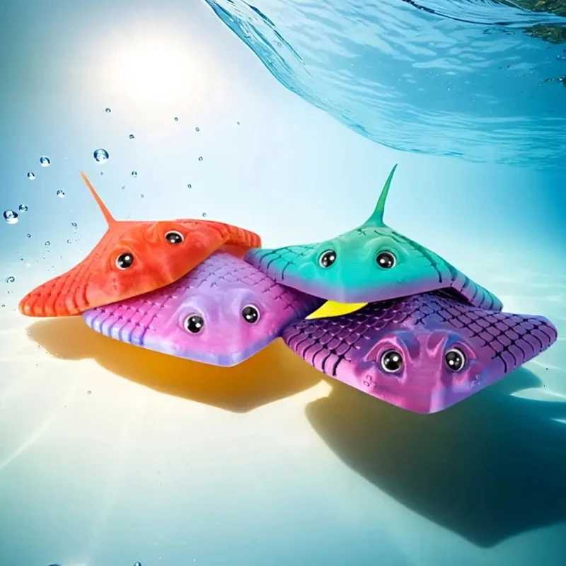 3D Printed Manta Ray Fidget Toy Multicolor Articulated Sensory Devil Fish Animal Models Home Desktop Ornament Z250807