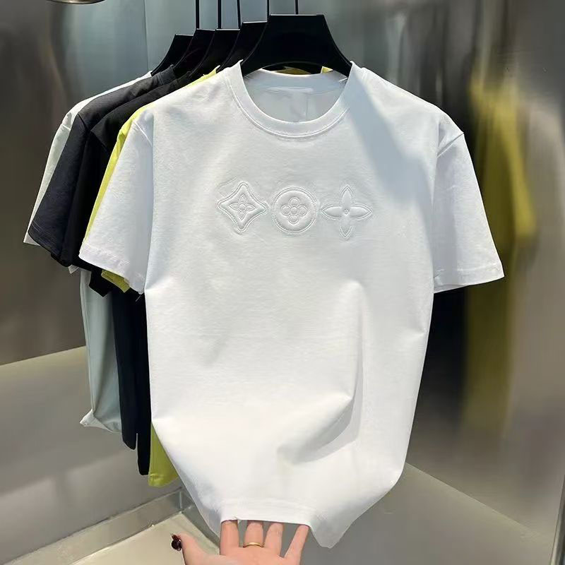 Casual T Shirts Printed Shirts Tees Designer Summer Mens Womens Tshirt Embroidery Letters Tops Short Sleeves Outwears Round Neck Design