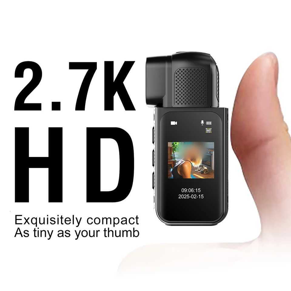 4K Action Camera 360 HD Panoramic Waterproof Anti-shake Thumb Wearable Portable Camera for Work Travel Sports Camera Parts T250806
