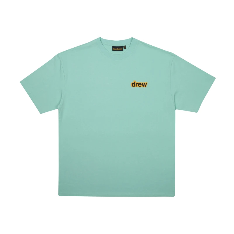 Drew House New Clothing Multicolor cartoon print logo T shirt men's and women's printed loose short sleeve T-shirt Designer luxury