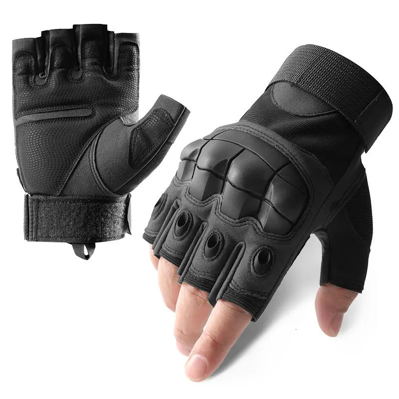 Cycling Tactical Gloves Men Women Half Finger Soft Shell Spring Summer Training Combat Protection Motorcycle 250729