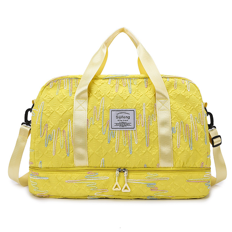 New High-Value Women's Handbag Large Capacity Travel Storage Multifunctional Sports Gym Bag