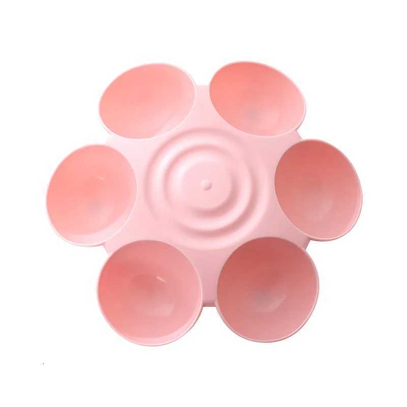 Six-in-one Dog Bowl Puppy Slow feeder Dog Bowl Cat Water Bottle flower-shaped cat Water feeding bowl Healthy Eating plate Pet ac Y250806