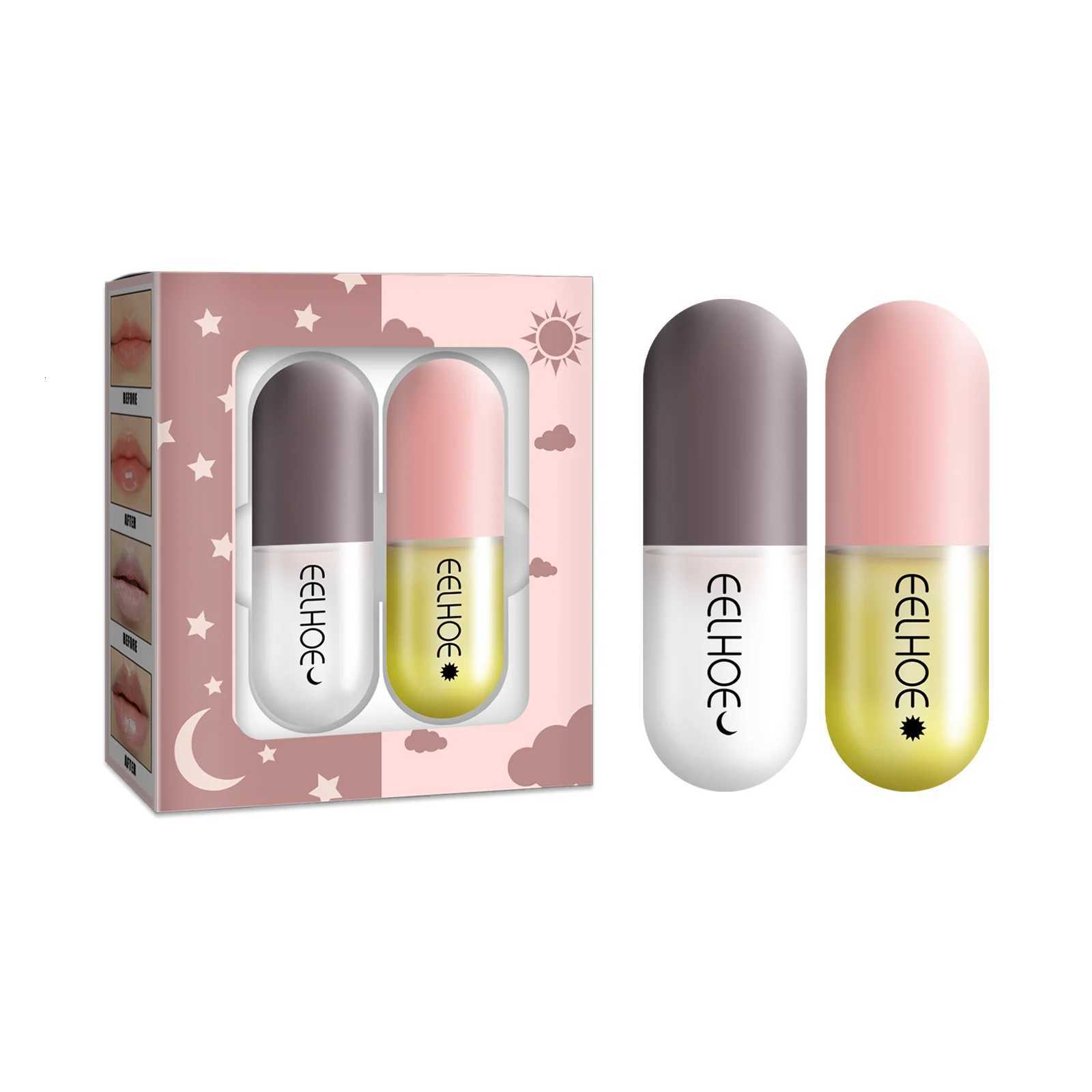 Eelhoe Day And Night Lip Moisturizing Capsule Hydrates To Create Stylish Plump Lip And Hydrating Volumizing LipXJ250807