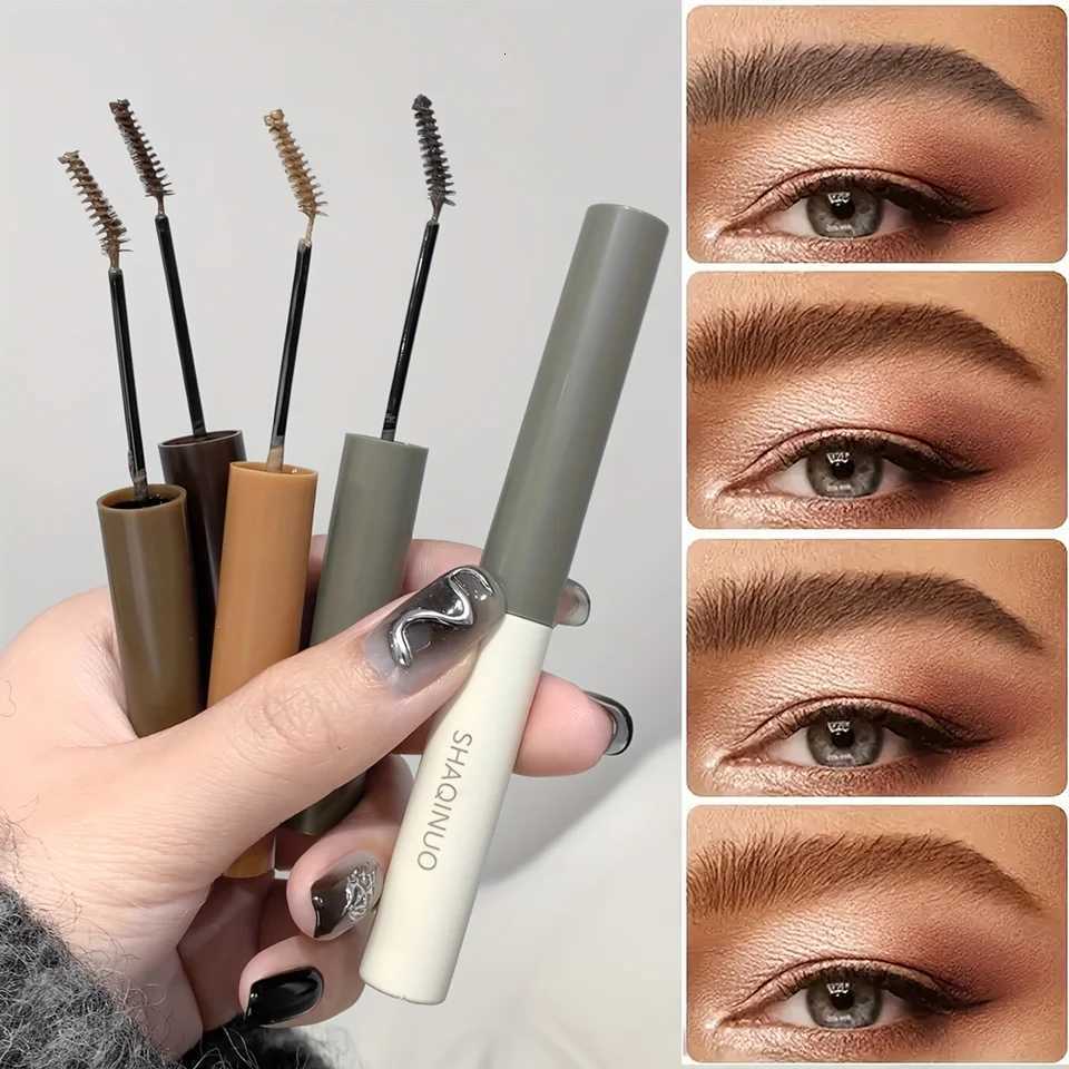 3D Shaping Waterproof Sweatproof Matte Eyebrow Pencil Gel Natural Color Long-Lasting Smudge-Proof W250807
