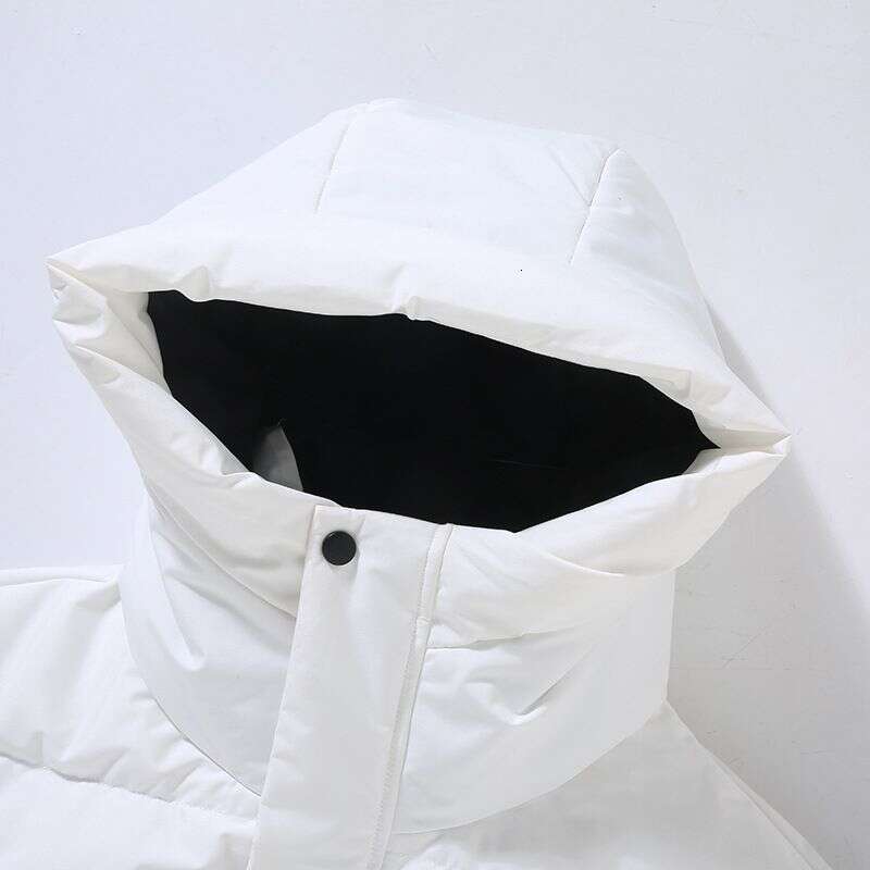 Men's Clothing cwinter new Silk cotton men's short hooded fashion trend couple thickening youth jacket