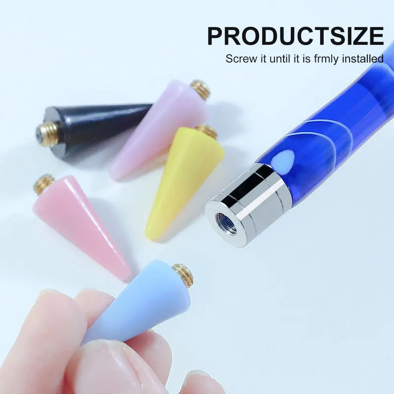 Professional Double Headed Acrylic Nail Art Pen Marbling Printed Painting Dotting Pens Manicure DIY Beauty Tools 250805