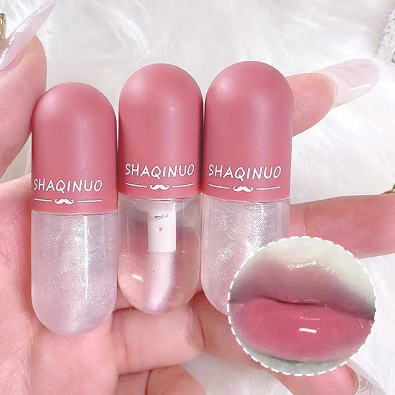 Shuiguang capsule lip honey kit moisturizes and moisturizes the mirror surface sparkling colorless transparent glass lip oilXJ250807
