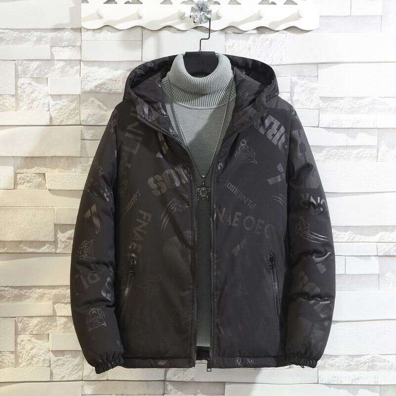 Cotton Winter Korean Version Trend Thick Casual Down Cotton Plus Size Men's Fat Jacket